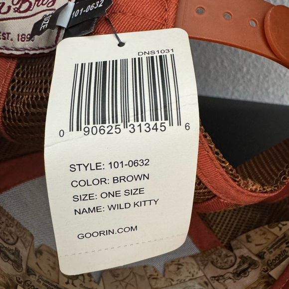 Goorin Bros Trucker "WILD KITTY" Wild Tiger RARE SOLD OUT - Picture 7 of 7